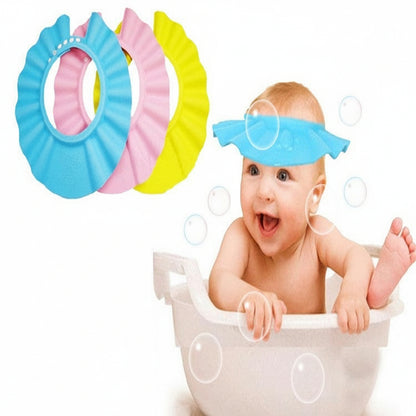 Children&#039;s Bath Shampoo Cap Adjustable Shampoo Cap Mother And Baby Supplies Baby Shower Cap Ear Protection Adjustable