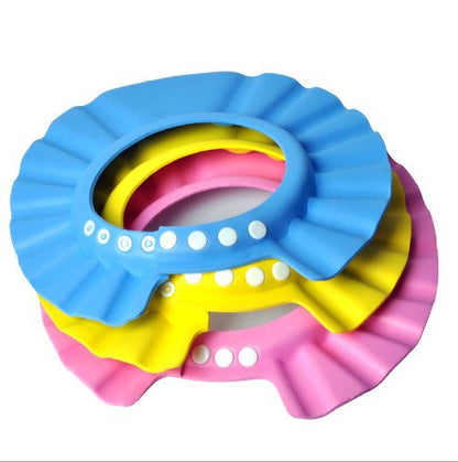 Children&#039;s Bath Shampoo Cap Adjustable Shampoo Cap Mother And Baby Supplies Baby Shower Cap Ear Protection Adjustable