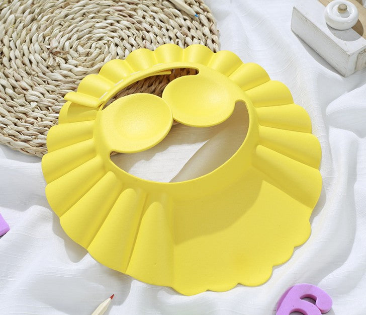 Children&#039;s Bath Shampoo Cap Adjustable Shampoo Cap Mother And Baby Supplies Baby Shower Cap Ear Protection Adjustable